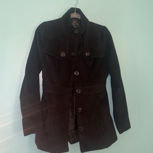 Women’s Black Trench Coat